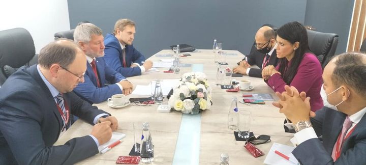 وزارة التعاون الدولي 3 يونيو 2021 وزيرة التعاون الدولي تبحث مع رئيس شركة السكك الحديدية 27734