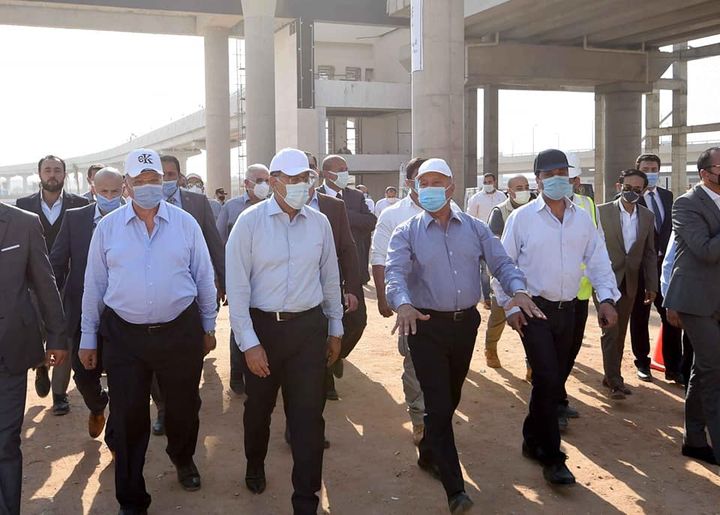رئيس الوزراء يتفقد مشروع القطار الكهربائي الخفيف LRT السلام - العاصمة الإدارية الجديدة - العاشر من رمضان 29304