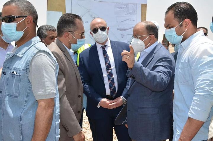 وزارة التنمية المحلية: وزير التنمية المحلية ومحافظ بني سويف يتفقدان الموقف التنفيذي للمدفن 29777
