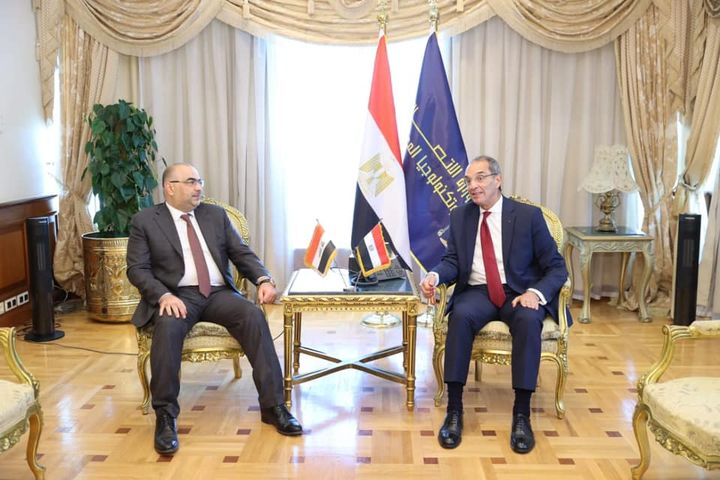 مباحثات مصرية عراقية مكثفة فى مجال الاتصالات وتكنولوجيا المعلومات وزير الاتصالات وتكنولوجيا المعلومات 34990