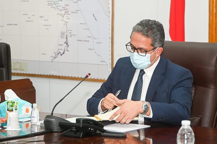 ٢٠ يونيو ٢٠٢١ - وزير السياحة والآثار يجتمع مع لجنة خبراء الترويج السياحي - استعراض 37336
