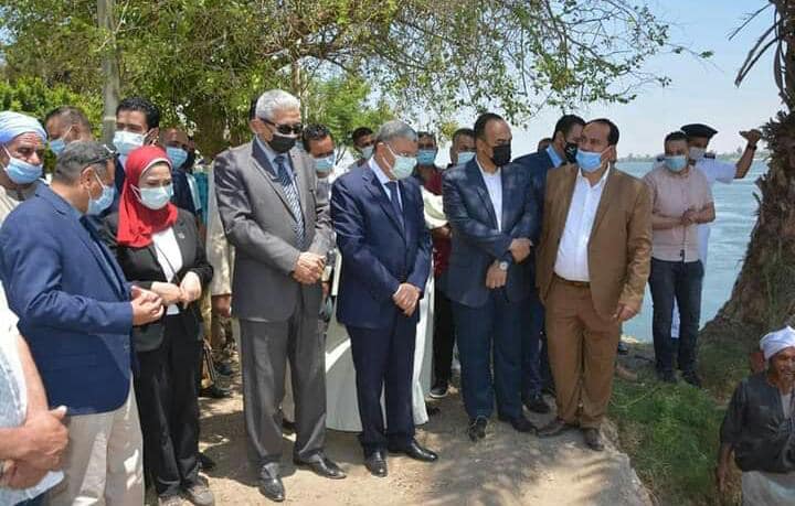 وزارة الزراعة واستصلاح الأراضي الزراعة : هيئة الثروة السمكية بحضور محافظ المنيا تقوم بإلقاء 3 37902