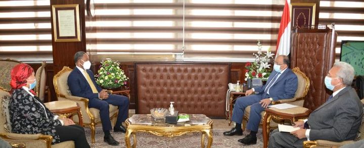 وزارة التنمية المحلية وزير التنمية المحلية يستقبل مدير برنامج الأغذية العالمي في نهاية فترة 42846