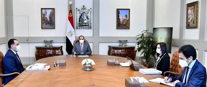 السيد الرئيس يوجه بتحمل مصر لتسديد حصة المساهمات السنوية للدول الأقل نمواً في منظمة تنمية المرأة التابعة 44424