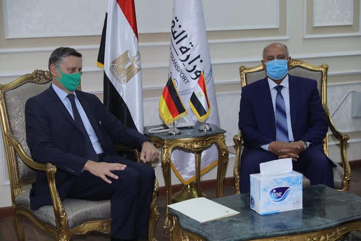 وزارة النقل وزير النقل يستقبل السفير الألماني بالقاهرة لبحث تدعيم التعاون بين الجانبين في 45532