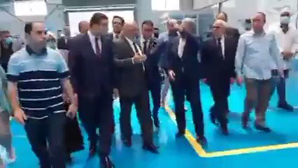 محافظ بورسعيد ولجنة الإدارة المحلية بمجلس النواب خلال تفقد الشركة البورسعيدية للصناعات الغذائية لإنتاج 4g3Vx6PsRkG QudB