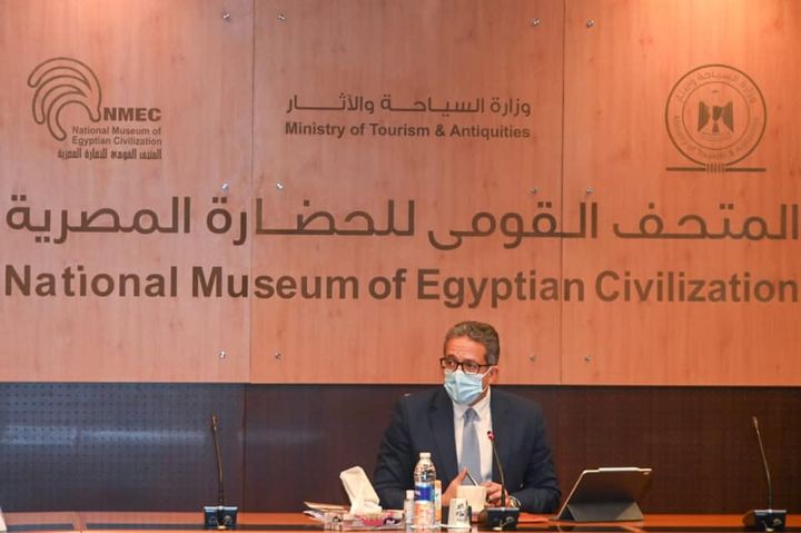 عُقد مساء اليوم الاثنين، الموافق ٢١ يونيو 2021 اجتماع مجلس إدارة هيئة المتحف القومي للحضارة المصرية، برئاسة 53680