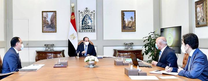 السيد الرئيس يوجه باضافة ميناء جديد المكس ما بين مينائي الإسكندرية والدخيلة 53818 1