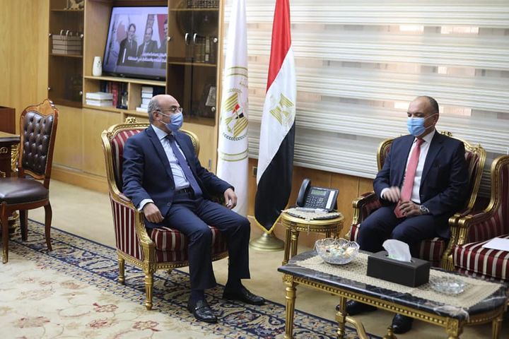وزارة العدل وزير العدل يستقبل سفير المملكة الأردنية الهاشمية بالقاهرة استقبل اليوم 67241