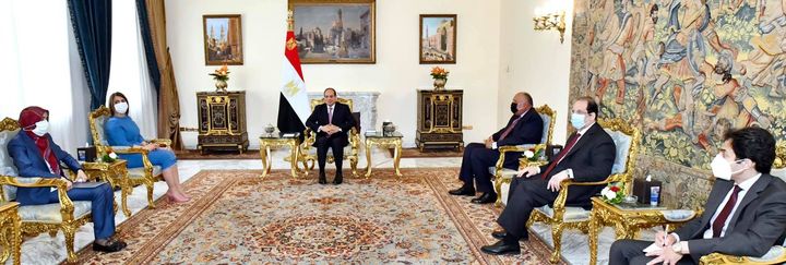 السيد الرئيس يشدد على دعم مصر الكامل للمجلس الرئاسي، وحكومة الوحدة الوطنية الليبية خلال المرحلة الانتقالية 74832
