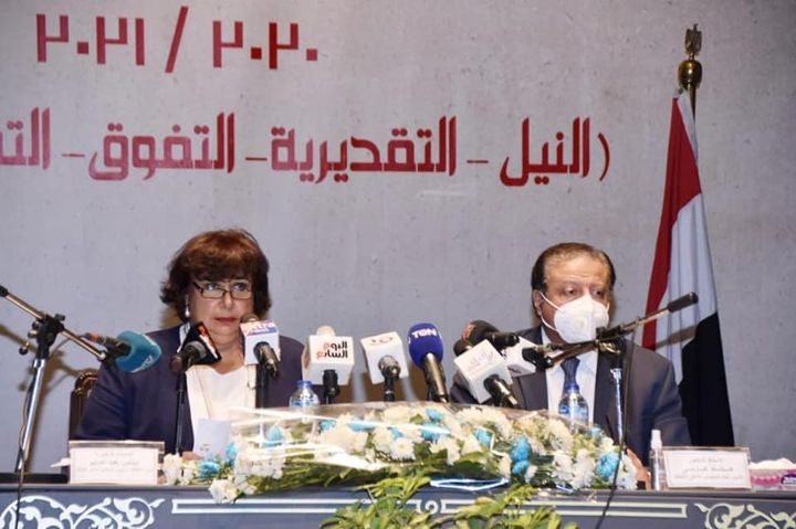 وزارة الثقافة مصر تحتفى بمبدعيها : وزيرة الثقافة تعلن جوائز الدولة عبد الدايم : الدولة 75161