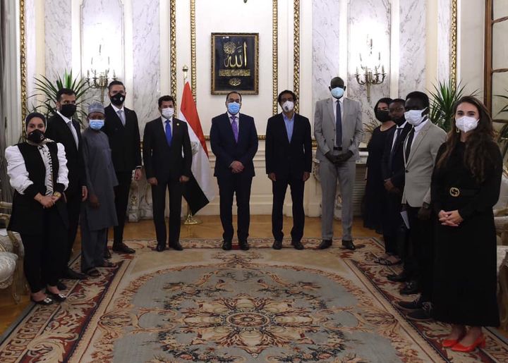 رئيس الوزراء يستقبل ممثلين عن الشباب المشارك في منحة ناصر للقيادة الدولية من أفريقيا وآسيا وأمريكا 76730