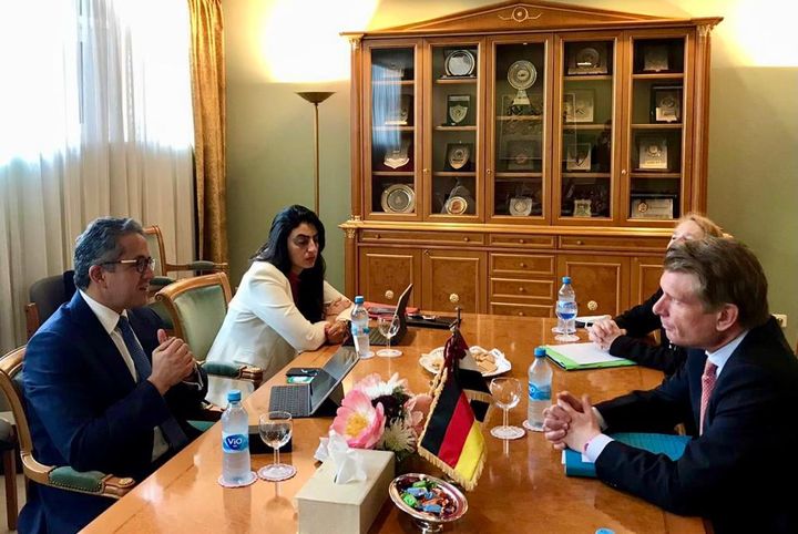 وزير السياحة والآثار يلتقي وزير الدولة بوزارة الاقتصاد والطاقة ومفوض الحكومة الفيدرالية للسياحة بألمانيا 84834