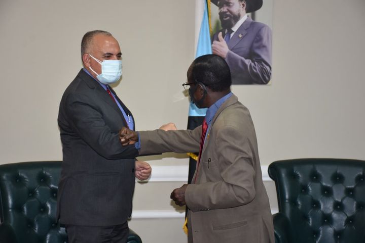وزارة الموارد المائية والري - خلال زيارته الرسميه لجمهورية جنوب السودان 89984