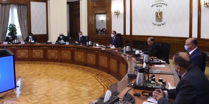 رئيس الوزراء يستقبل وفد منظمة المدن والحكومات المحلية الأفريقية 97904