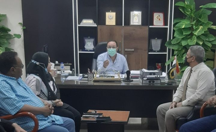 وزارة الإسكان والمرافق والمجتمعات العمرانية خلال لقائه بمجموعة عمل التحول الرقمى بالجهاز: 98450