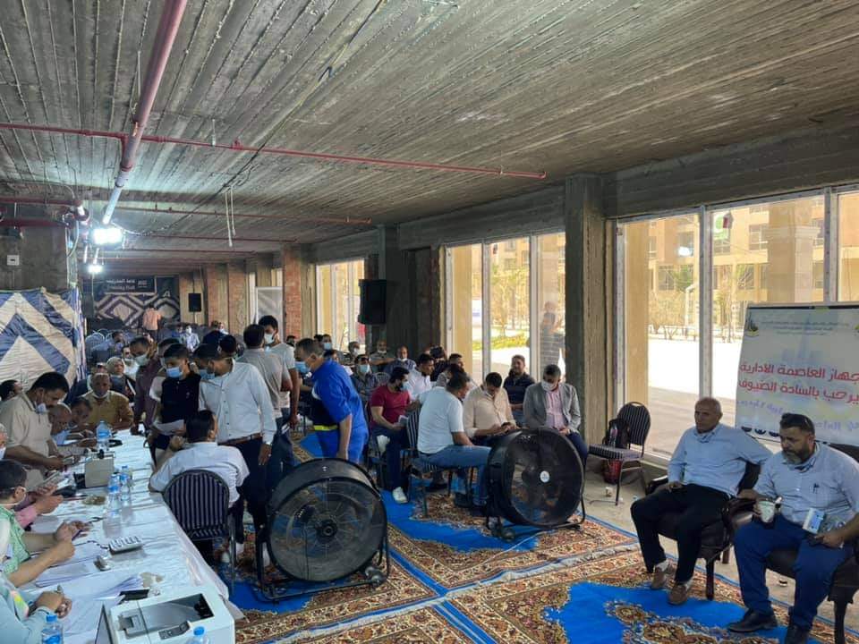 جهاز العاصمة الإدارية الجديدة يستقبل المشاركين في مزاد المحلات التجارية بالسوق التجاري Valley Center في الحي E2y0jG XoAUekPM