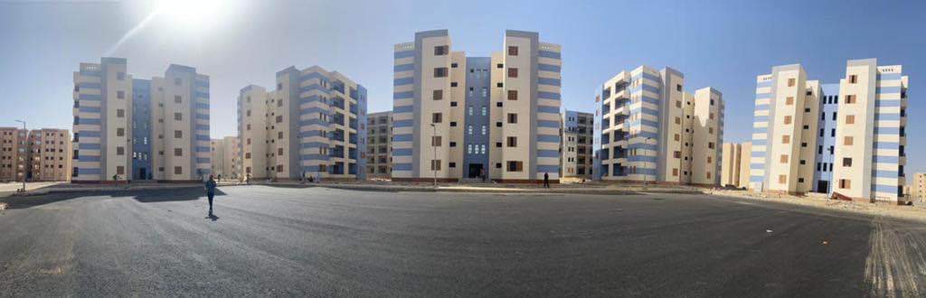 نموذج إسكان منخفضي الدخل بمدينة أكتوبر الجديدة، ضمن المبادرة الرئاسية "سكن لكل المصريين"، والذي يتضمن E2y4icEXwAAfYre