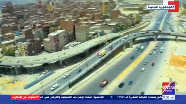 مشروع تطوير الطريق الدائري حول القاهرة الكبري، بطول 106 كيلومتر ليصبح من 7- 8 حارات مرورية بكل إتجاه، لإستيعاب KcA9jo