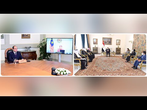 السيد الرئيس يتلقى اتصالًا من رئيس وزراء ماليزيا ويستقبل وزير التجارة السعودي hqdefau 144