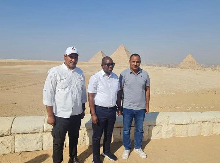 استقبلت اليوم منطقة أهرامات الجيزة الأثرية رئيس وزراء الكونغو الديمقراطية والوفد المرافق له، 14404