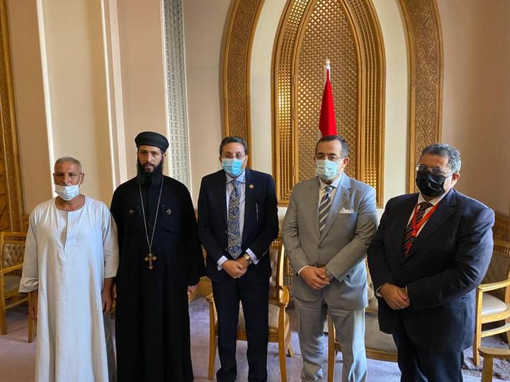 خبر صحفي ----- في إطار متابعة وزارة الخارجية للتطورات المتعلقة بحادث وفاة أربعة مواطنين مصريين في الحرائق 19316
