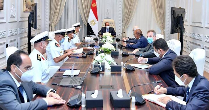 استقبل السيد الرئيس عبد الفتاح السيسي اليوم السيد جان دونيل، مالك ومدير مجموعة شركات دونيل البلجيكية للأعمال 27189