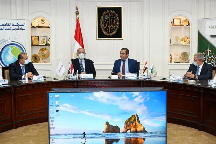 وزارة الإسكان والمرافق والمجتمعات العمرانية: القابضة للمياه والصرف والبنك الأهلى المصرى 42193