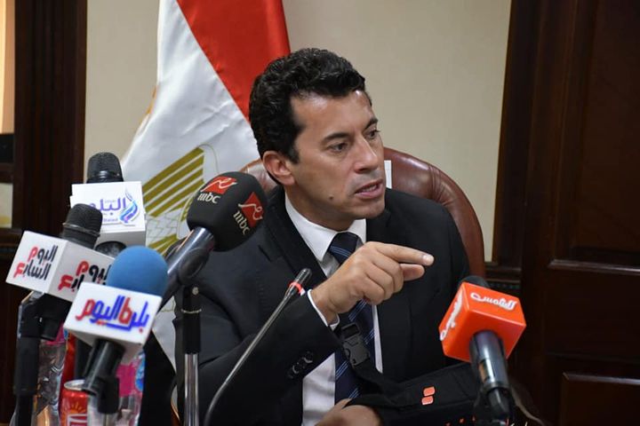 وزارة الشباب والرياضة: وزير الرياضة خلال ندوة المجلس الأعلى لتنظيم الإعلام 57235