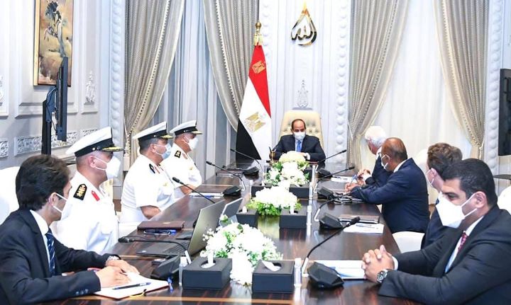 استقبل السيد الرئيس عبد الفتاح السيسي اليوم السيد بيتر لورسن، مالك ورئيس مجلس إدارة مجموعات شركات لورسن 76166