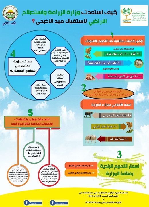 وزارة الزراعة واستصلاح الأراضي: انفوجراف وفيديو| تعرف على الخطة الكاملة 97191