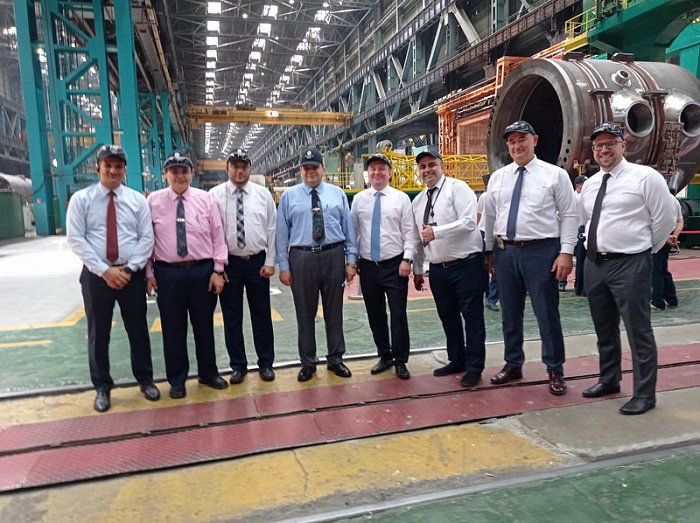 A high-ranking Egyptian delegation led by Chairman of Egypt’s Nuclear Power Plant Authority (NPPA), has visited Russia’s southernmost nuclear power plant, Rostov Nuclear Power Plant, which is E7jAFu8XMAUkPse