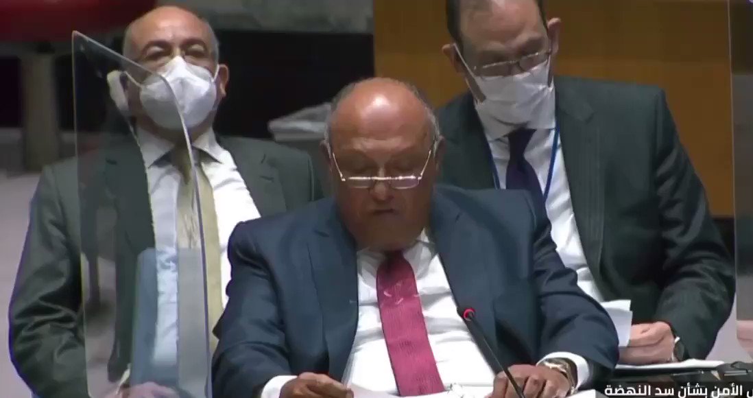وزير الخارجية سامح شكري في جلسة مجلس الأمن : إن سد النهضة يمثل تهديداً وجودياً لمصر، محذراً من أنه إذا تضررت QvaDA v3myDaOfR6