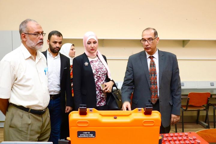 معهد بحوث الإلكترونيات وجامعة الدلتا التكنولوجية يبحثان سبل تعزيز التعاون بينهما تلقى د 12281