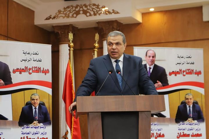 وزارة القوى العاملة: سعفان ومحافظ بورسعيد يشهدان ختام مبادرة السلامة والصحة المهنية وزير 13833