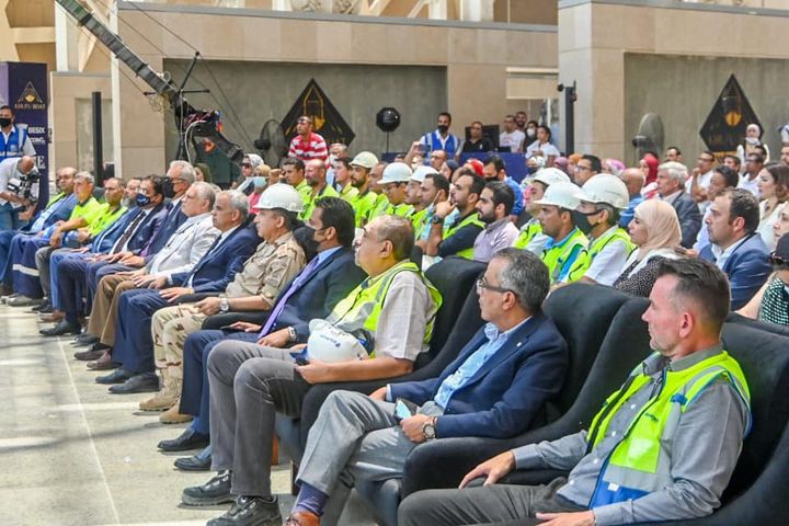 ١٠ اغسطس ٢٠٢١ عقد المتحف المصري الكبير صباح اليوم مؤتمرا لشرح التفاصيل الفنية لعملية نقل مركب 37265
