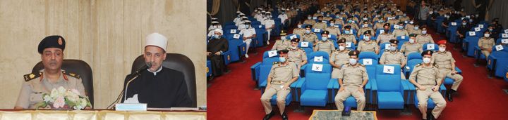 المتحدث العسكرى : القوات المسلحة تنظم إحتفالية دينية بمناسبة العام الهجرى الجديد 1443هـ 42052