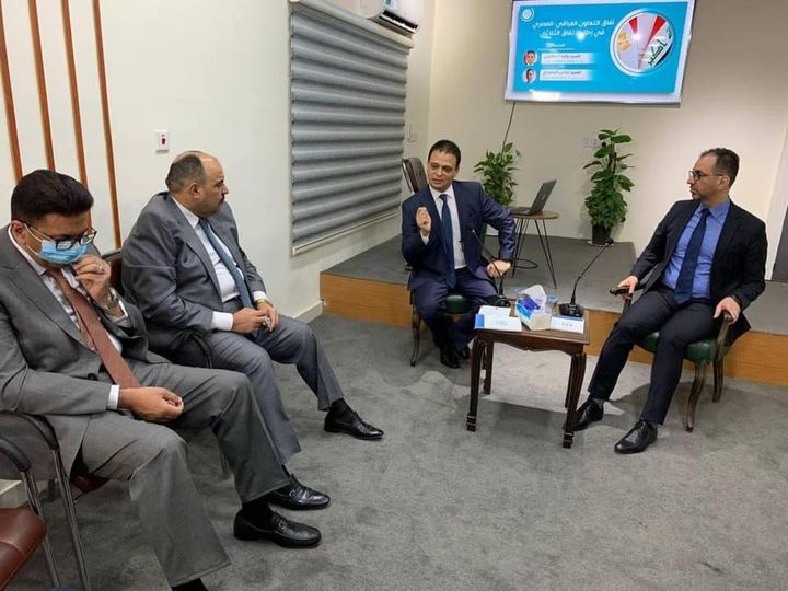 سفير مصر في بغداد يترأس ندوة نقاشية حول آلية التعاون الثلاثي  ترأس السفير وليد محمد إسماعيل سفير 47507