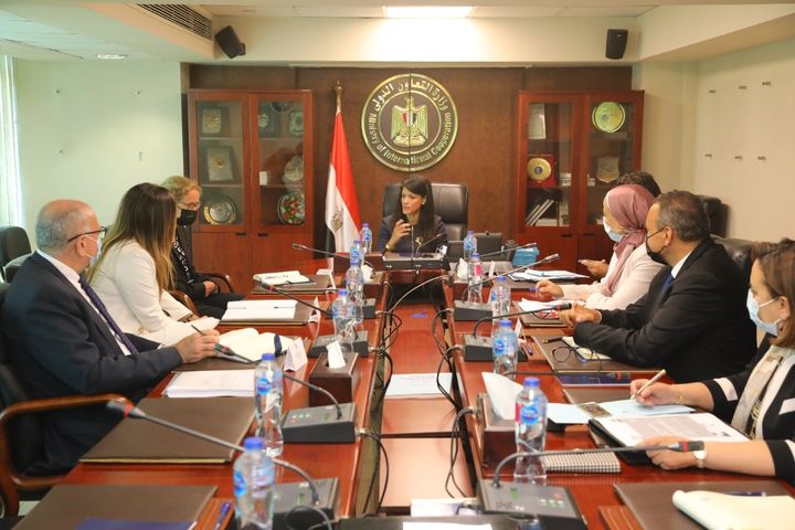 وزارة التعاون الدولي: وزيرة التعاون الدولي تلتقي المديرة الإقليمية للتنمية المستدامة بمجموعة 53187