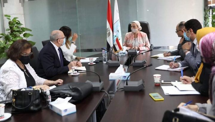 وزيرة البيئة تناقش مع المديرة الإقليمية للتنمية المستدامة بالبنك الدولي التعاون في مجال دراسات المناخ 82820