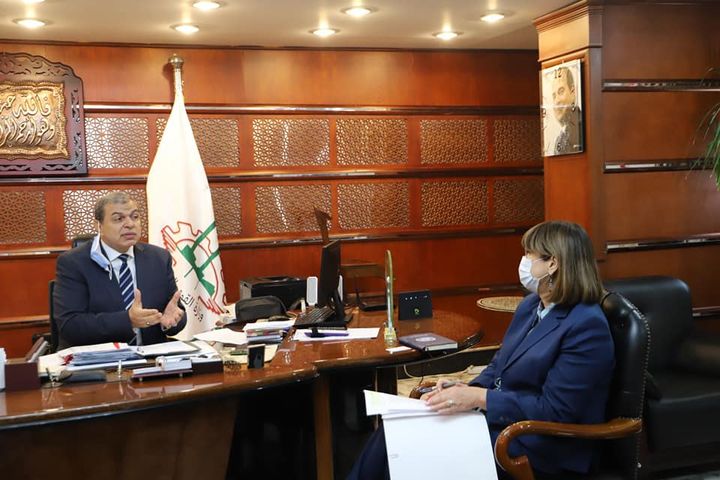 وزارة القوى العاملة: المنسقة الإقليمية للأمم المتحدة في مصر : وزارة القوى العاملة لها دور 83585