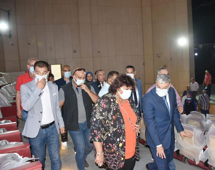 وزارة الثقافة: بعد تعثر دام ٢٣ عام الثقافة تنهي أعمال مسرح قصر ثقافة المنيا تمهيدا لافتتاحه : 86554