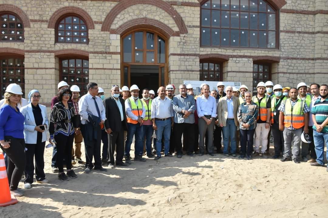 تفقد الدكتور عمرو طلعت وزير الاتصالات وتكنولوجيا المعلومات مشروع مركز تنمية الابداع بمنطقة بين السرايات، E7skVXDXMAARUZn