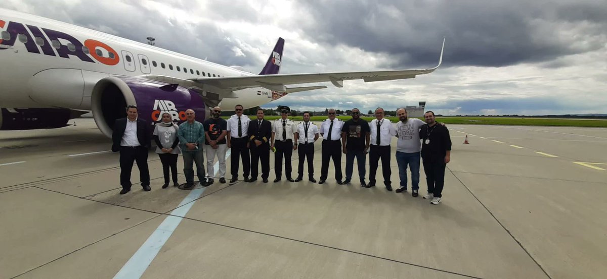 Air Cairo Airlines announced that it have received the 3rd AIRBUS 320neo E8RmWVzXEAUJiCG