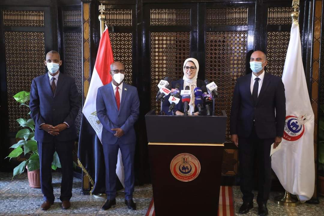 وزيرة الصحة تستقبل نظيرها الجيبوتي لبحث إنشاء أول مستشفى مصري متخصص في الأطفال والنساء وفقًا لتوجيهات E9ZbcVIWUAUy5eX