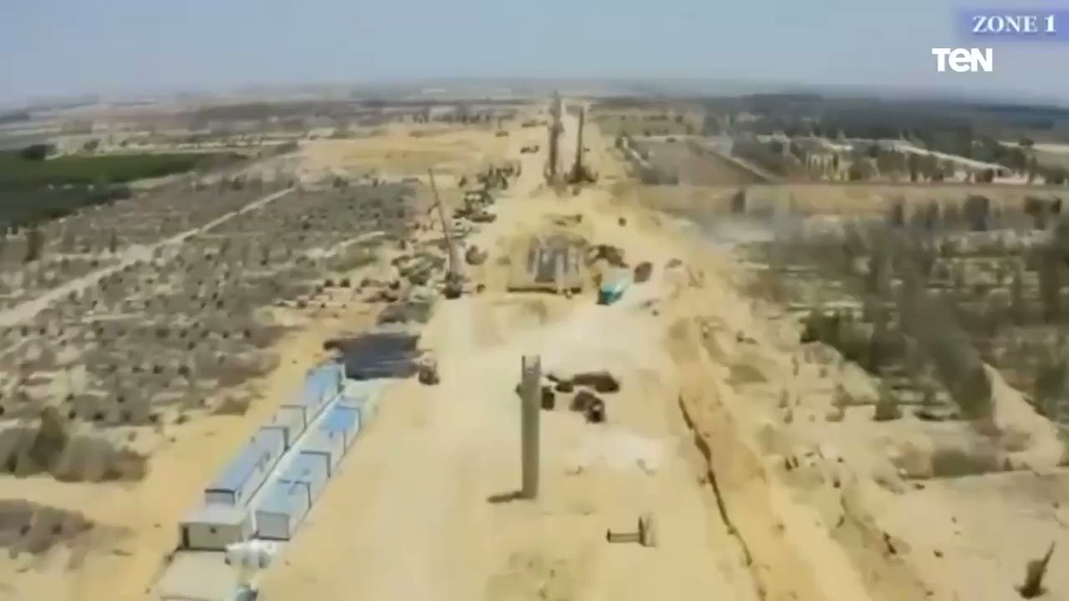 تصوير جوي لمشروع مونوريل السادس من أكتوبر، والذى تنفذه شركة المقاولون العرب، تحت إشراف وزارة النقل والهيئة