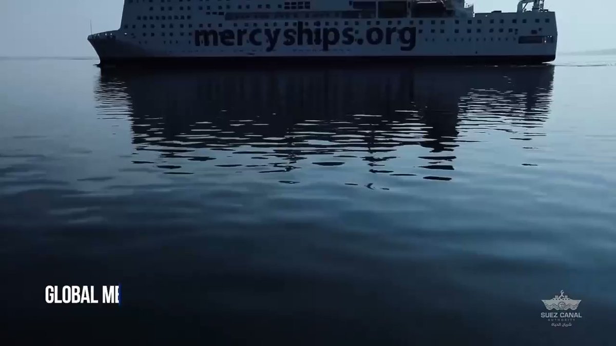 شهدت حركة الملاحة بقناة السويس اليوم السبت، عبور السفينة GlOBAL MERCY أكبر وأحدث مستشفى مدني عائم في العالم في VK0V3zAP7mu8t fH