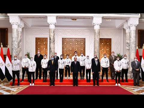 الرئيس يكرم اللاعبين واللاعبات والمدربين المحققين لميدليات في دورة ألعاب طوكيو 2020 hqdefau 102