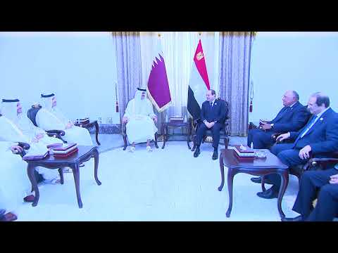 الرئيس عبد الفتاح السيسي يستقبل رئيس مجلس الوزراء الكويتي وأمير دولة قطر hqdefau 163