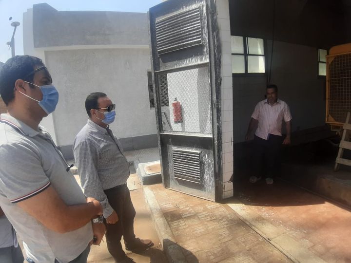 رئيس جهاز مدينة الشروق يتفقد محطات وروافع الصرف الصحى للتأكد من جاهزيتها لاستقبال موسم الشتاء قام المهندس 12988